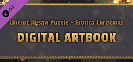 LineArt Jigsaw Puzzle - Erotica Christmas ArtBook cover art