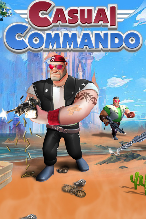 Steam portrait for Casual Commando.