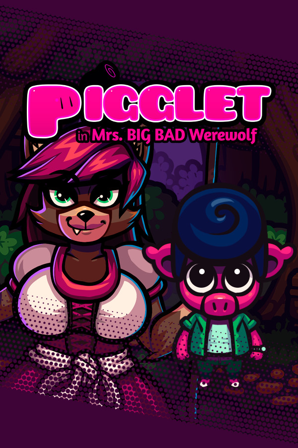 Steam portrait for Pigglet in Mrs. Big Bad Werewolf.