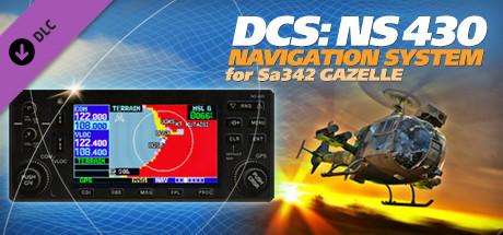 DCS: NS 430 Navigation System for SA342 Gazelle cover art