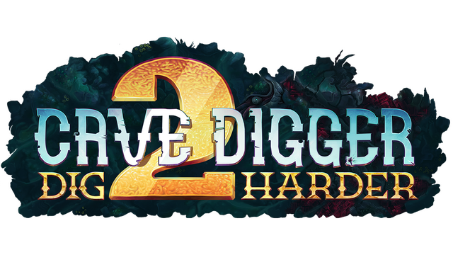 Cave Digger 2 Dig Harder Logo