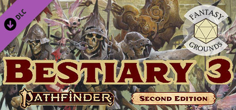 Fantasy Grounds - Pathfinder 2 RPG - Bestiary 3 cover art