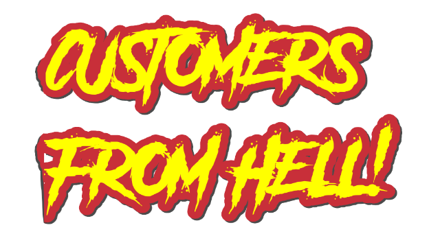 Customers From Hell - Game For Retail Workers (Zombie Survival Game) Logo