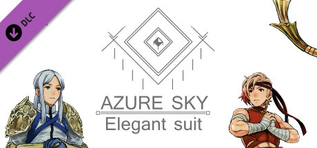 Azure Sky - Elegant suit cover art