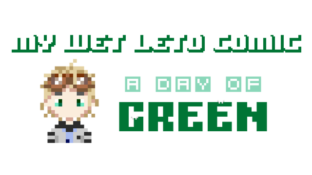 My Wet Leto Comic-A Day of Green Logo