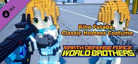 EARTH DEFENSE FORCE: WORLD BROTHERS - Additional Character: Riho Futaba, Classic Hostess Costume
