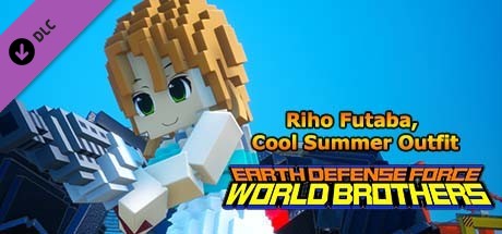 EARTH DEFENSE FORCE: WORLD BROTHERS - Additional Character: Riho Futaba, Cool Summer Outfit cover art
