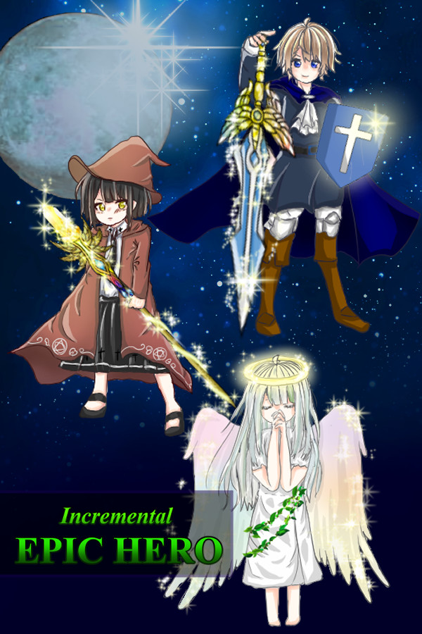 Steam portrait for Incremental Epic Hero.