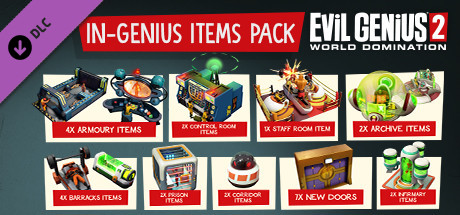 Evil Genius 2: In-Genius Items Pack cover art