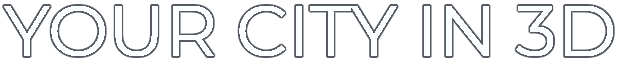Your city in 3D Logo
