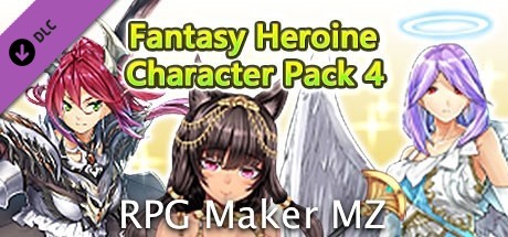 RPG Maker MZ - Fantasy Heroine Character Pack 4 cover art