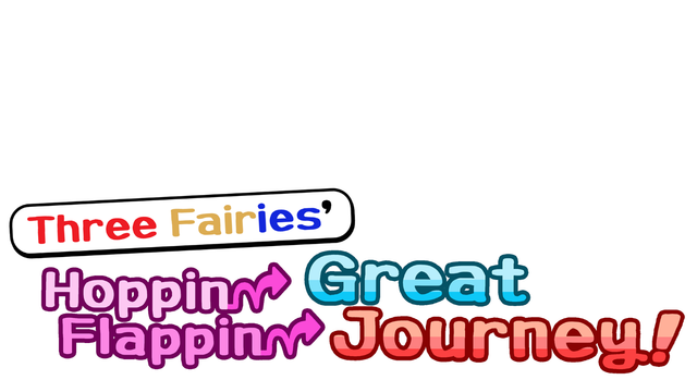 Three Fairies' Hoppin' Flappin' Great Journey! Logo