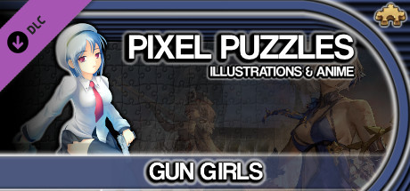 Pixel Puzzles Illustrations & Anime - Jigsaw Pack: Gun Girls cover art
