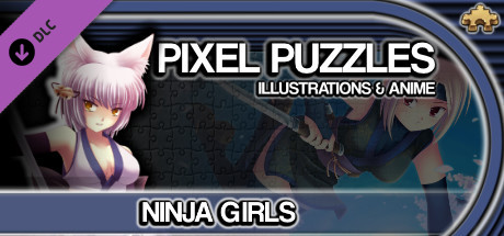 Pixel Puzzles Illustrations & Anime - Jigsaw Pack: Ninja Girls cover art