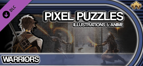 Pixel Puzzles Illustrations & Anime - Jigsaw Pack: Warriors cover art