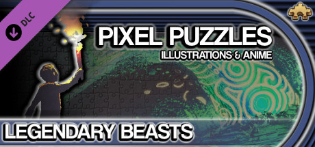 Pixel Puzzles Illustrations & Anime - Jigsaw Pack: Legendary Beasts cover art