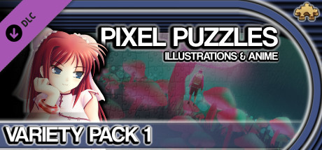 Pixel Puzzles Illustrations & Anime - Jigsaw Pack: Variety Pack 1 cover art