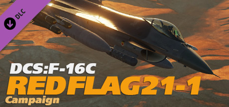 DCS: F-16C Viper Red Flag 21-1 Campaign cover art