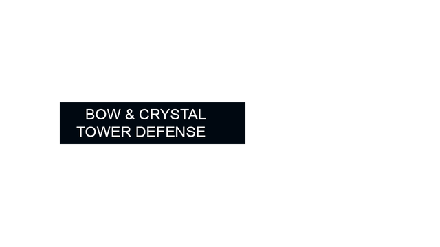 Bow & Crystal Tower Defense Logo