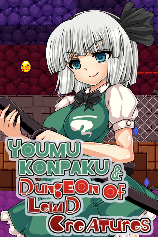 Steam portrait for Youmu Konpaku & Dungeon of Lewd Creatures.