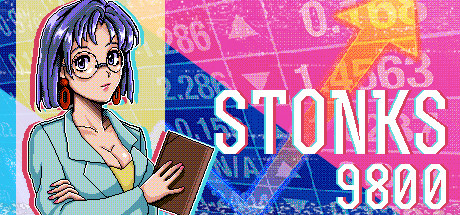 STONKS-9800: Stock Market Simulator cover art