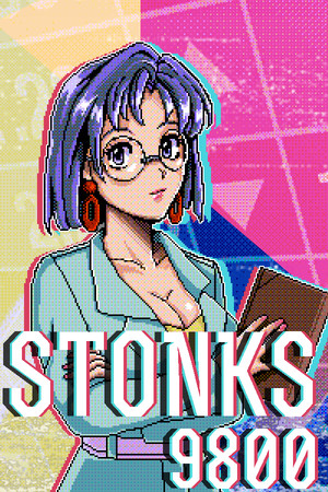 STONKS-9800: Stock Market Simulator poster image on Steam Backlog