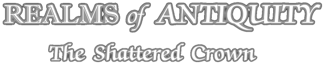 Realms of Antiquity: The Shattered Crown Logo