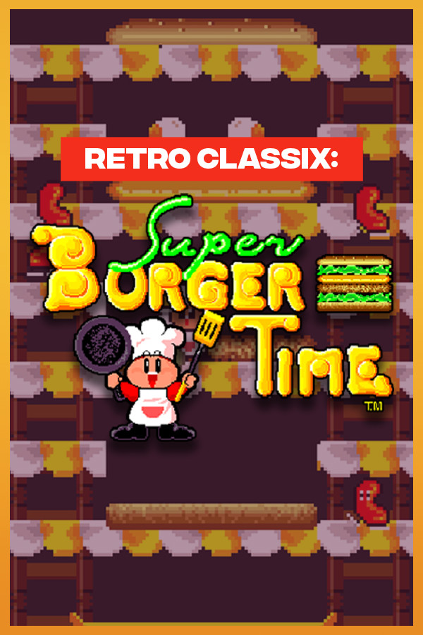 Steam portrait for Retro Classix: Super BurgerTime.