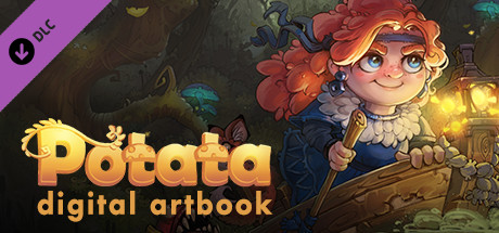 Potata: Fairy Flower - Digital Art Book cover art