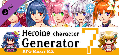 RPG Maker MZ - Heroine Character Generator 7 for MZ cover art