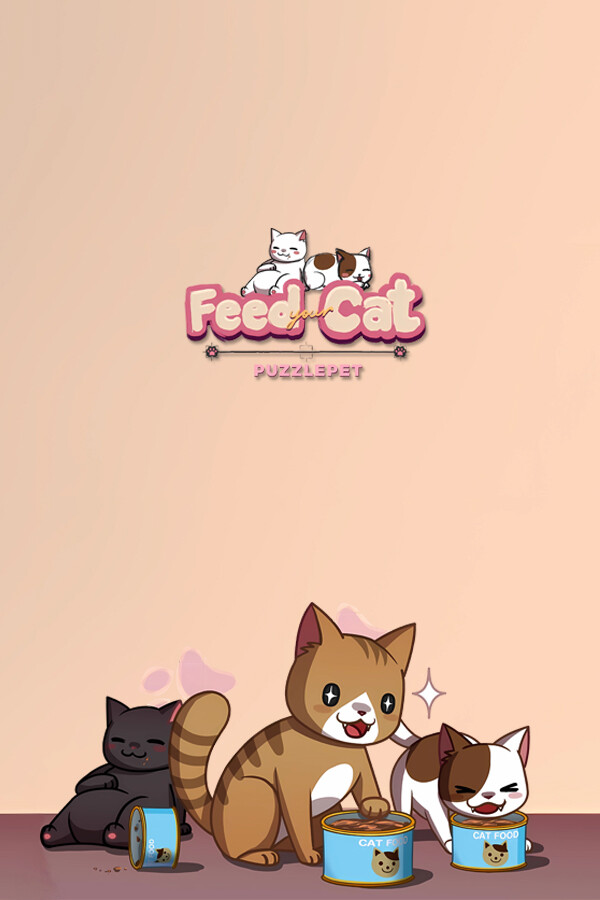 PuzzlePet - Feed your cat for steam