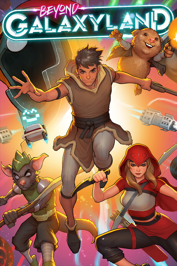 Steam portrait for Beyond Galaxyland.