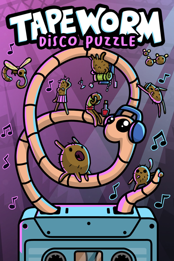 Steam portrait for Tapeworm Disco Puzzle.