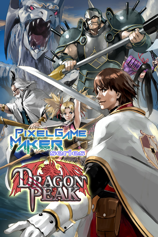 Steam portrait for Pixel Game Maker Series DRAGON PEAK.