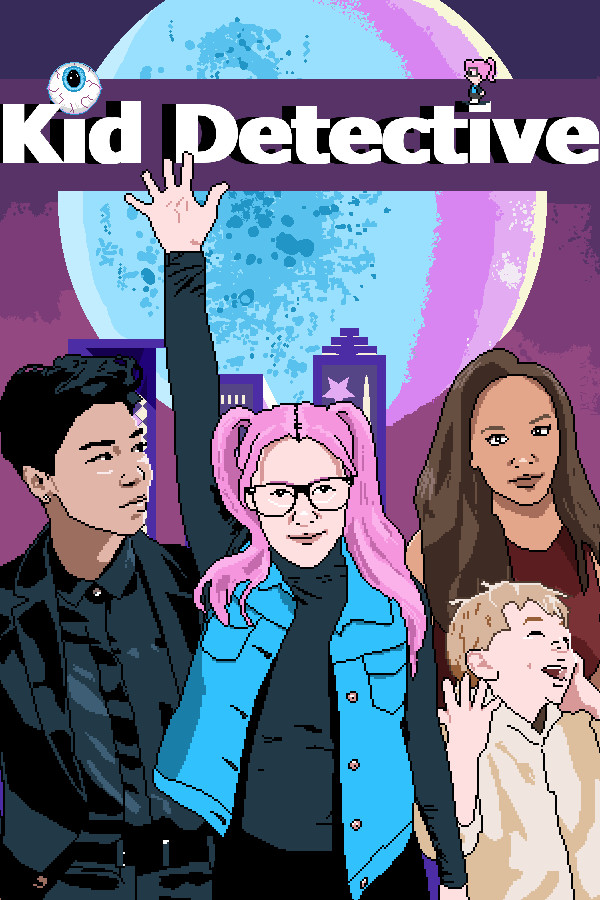 Steam portrait for Kid Detective.