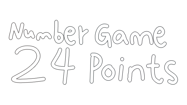 Number Game:24 Points Logo