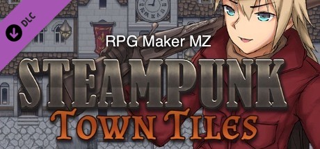 RPG Maker MZ - Steampunk Town Tiles