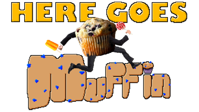 Here Goes Muffin Logo