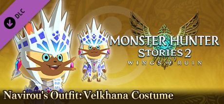Monster Hunter Stories 2: Wings of Ruin - Navirou's Outfit: Velkhana Costume