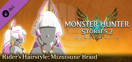 Monster Hunter Stories 2: Wings of Ruin - Rider's Hairstyle: Mizutsune Braid
