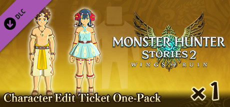 Monster Hunter Stories 2: Wings of Ruin - Character Edit Ticket One-Pack cover art