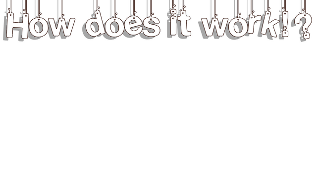 How does it work!? Logo