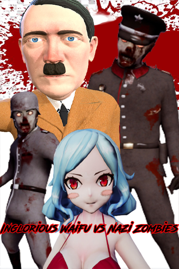 Steam portrait for Inglorious Waifu VS Nazi Zombies.