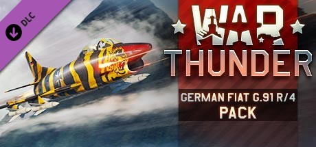 War Thunder - German Fiat G.91 R/4 Pack cover art