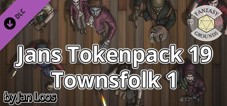 Fantasy Grounds - Jans Tokenpack 19 - Townsfolk 1 cover art