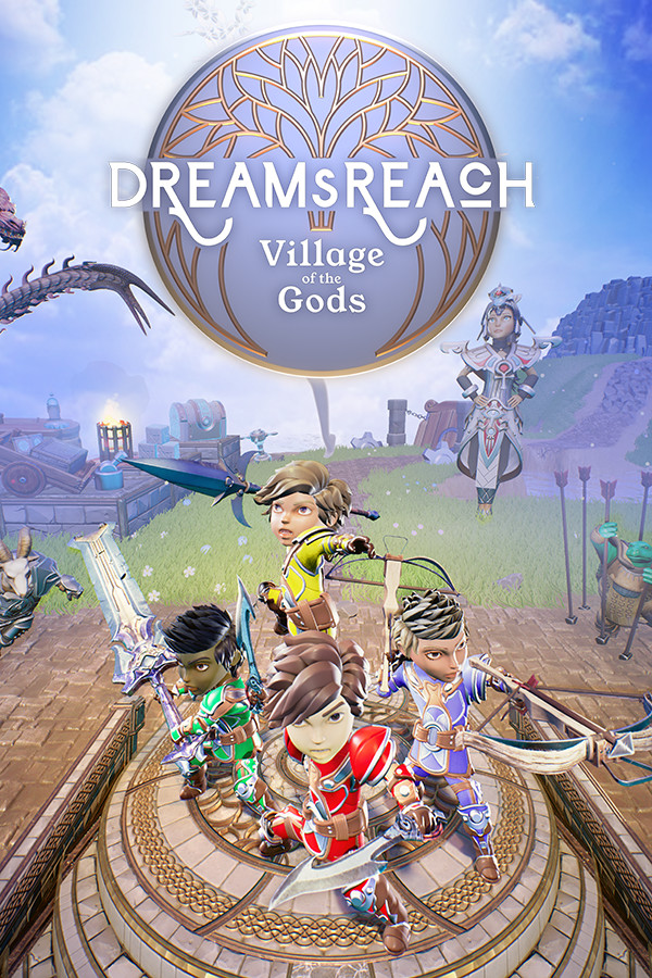 Steam portrait for Dream's Reach: Village of the Gods.