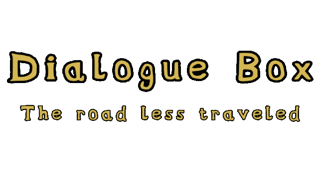 Dialogue Box: The Road Less Traveled Logo