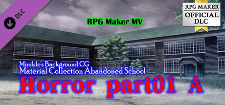 RPG Maker MV - Minikle's Background CG Material Collection Abandoned School  Horror part01 A