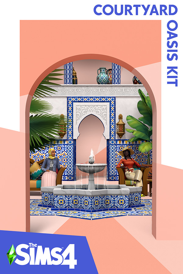 The Sims™ 4 Courtyard Oasis Kit for steam