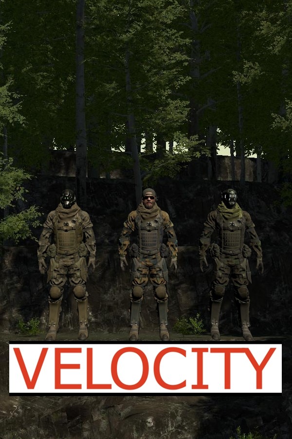 Steam portrait for Velocity VR Battle Royale.